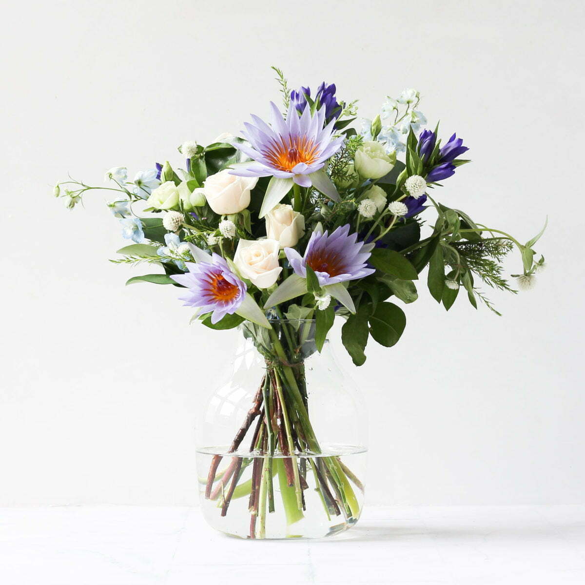 Auckland Florists Purple Bouquet